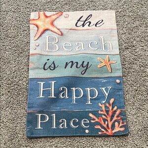 Beach Themed Garden Flag